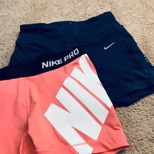 Nike compression shorts